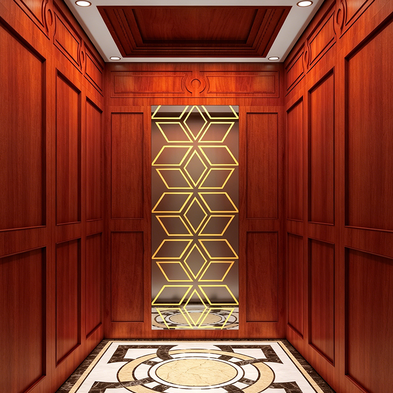 Ardaitheoir Cónaithe Scáthán Eitseáilte Rosewood Veneer Tíotáiniam